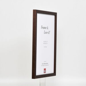 Effect wooden frame profile 33 wenge 10x10 cm acrylic glass