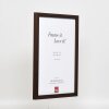 Effect wooden frame profile 33 wenge 10x10 cm acrylic glass