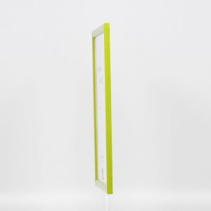 Effect wooden frame profile 89 green 10x10 cm acrylic glass