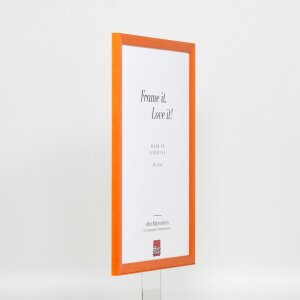 Effect wooden frame profile 89 salmon 10x10 cm acrylic glass