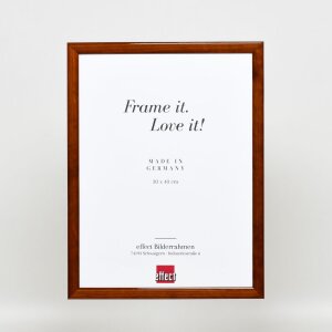 Effect wooden frame profile 89 dark brown 10x10 cm acrylic glass