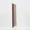 Effect wooden frame profile 89 dark brown 10x10 cm acrylic glass