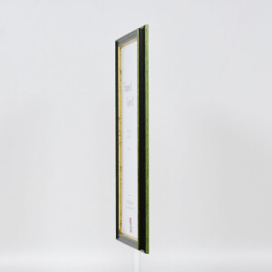 Effect Wooden Frame Profile 21 green 10x10 cm Museum Glass