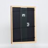 Effect Wooden Frame Profile 89 dark brown 10x10 cm Museum Glass