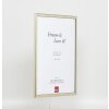 Effect solid wood frame profile 29 silver 10x10 cm Museum glass