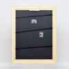 Effect solid wood frame Profile 30 black 10x10 cm Museum glass