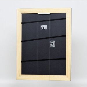 Effect solid wood frame Profile 30 black 10x10 cm Acrylic glass