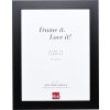 Effect solid wood frame Profile 30 black 10x10 cm Acrylic glass