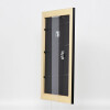 Effect solid wood frame Profile 30 black 10x10 cm Acrylic glass