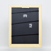 Effect solid wood frame Profile 30 black 10x10 cm Acrylic glass