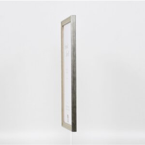 Effect wooden frame profile 2070 normal glass 10x10 cm silver