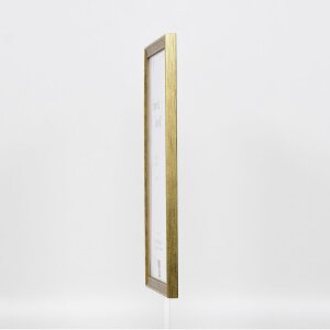 Effect wooden frame profile 2070 anti-reflective glass 10x10 cm gold