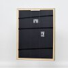 Effect wooden frame profile 2070 anti-reflective glass 10x10 cm gold