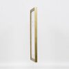 Effect wooden frame profile 2070 anti-reflective glass 10x10 cm gold