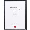 Effect wooden frame profile 2070 anti-reflective glass 10x10 cm black