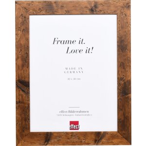 Effect Wooden Frame 2400 brown 10x10 cm Normal Glass