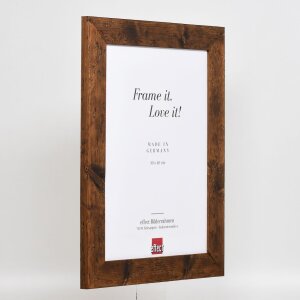 Effect Wooden Frame 2400 brown 10x10 cm Normal Glass