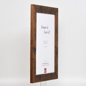 Effect Wooden Frame 2400 brown 10x10 cm Normal Glass