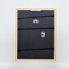 Effect wooden frame profile 2070 acrylic glass 10x10 cm gold