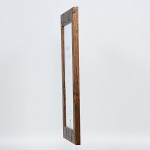 Effect Wooden Frame 2400 brown 10x10 cm Museum glass