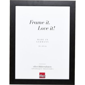 Effect Picture Frame 2319 black 10x10 cm Museum glass