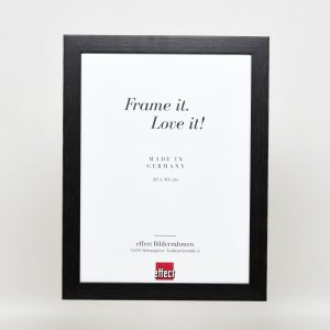 Effect Picture Frame 2319 black 10x10 cm Museum glass