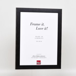 Effect Picture Frame 2319 black 10x10 cm Museum glass