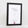 Effect Picture Frame 2319 black 10x10 cm Museum glass