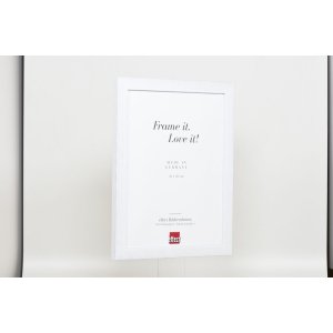 Effect Picture Frame 2319 white 10x10 cm Museum glass