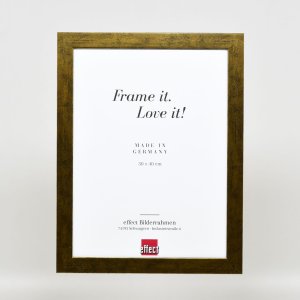 Effect Picture Frame 2319 antique gold 10x10 cm Museum glass