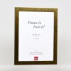 Effect Picture Frame 2319 antique gold 10x10 cm Museum glass