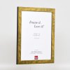 Effect Picture Frame 2319 antique gold 10x10 cm Museum glass