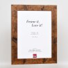 Effect Wooden Frame 2400 brown 10x10 cm  Acrylic glass