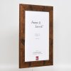 Effect Wooden Frame 2400 brown 10x10 cm  Acrylic glass