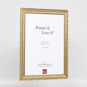 Effect Wooden Baroque Frame Profile 37 antique silver 10x10 cm museum glass