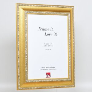 Effect Baroque Picture Frame Profile 31 gold 10x10 cm Clear glass