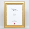 Effect Baroque Picture Frame Profile 31 gold 10x10 cm Clear glass