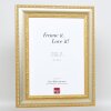 Effect Baroque Picture Frame Profile 31 silver 10x10 cm Anti-reflective glass