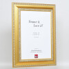 Effect Baroque Picture Frame Profile 31 gold 10x10 cm Anti-reflective glass