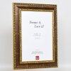 Effect Baroque Picture Frame Profile 31 brown 10x10 cm Anti-reflective glass