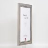 Effect Solid Wood Picture Frame 2240 grey 10x10 cm Anti-reflective glass