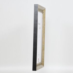 Effect solid wood frame profile 28 gold 10x10 cm Acrylic glass