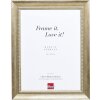 Effect solid wood frame profile 28 gold 10x10 cm Acrylic glass