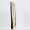 Effect solid wood frame profile 28 gold 10x10 cm Acrylic glass