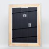 Effect wooden frame profile 95 silver 10x10 cm Anti-reflective glass