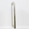 Effect wooden frame profile 95 silver 10x10 cm Anti-reflective glass