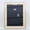 Effect wooden frame profile 95 black 10x10 cm Anti-reflective glass