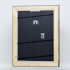 Effect wooden frame profile 95 black 10x10 cm Acrylic glass