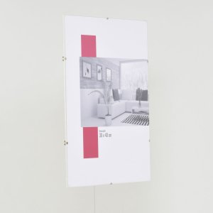 Frameless Picture Holder 10x15 cm anti-reflective glass