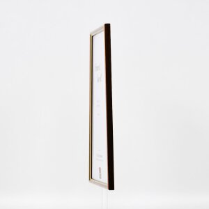 Effect wooden frame profile 23 light brown 10x15 cm Anti-reflective glass